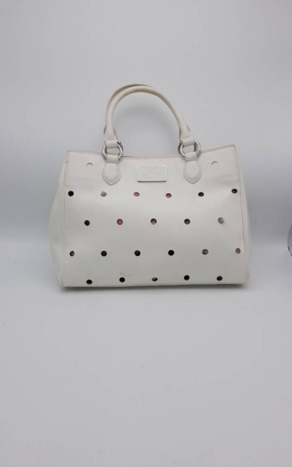 Lulu Guinness Leather Handbag 13'' X 9''
