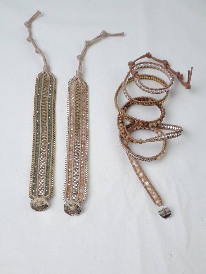 Costume Jewellery Set Bracelet Necklace 82-92cm