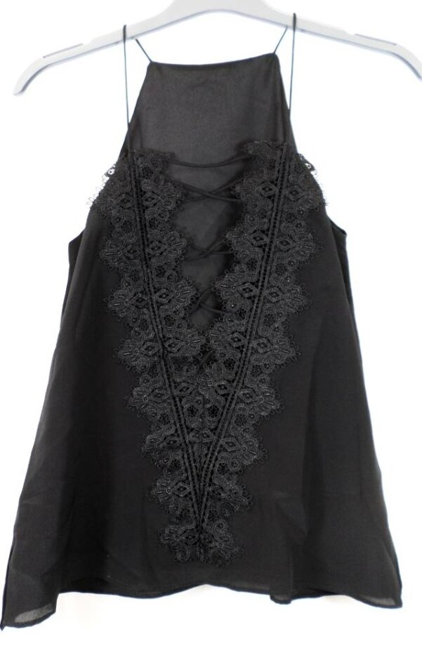 Cami Top Black Size: Xs