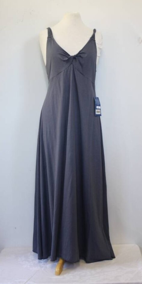 Hiho Bnwt Jersey Maxi Dress Indigo Blue Size: L