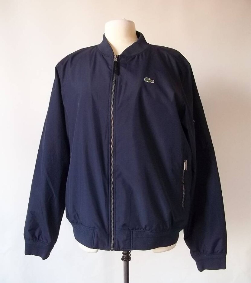 Lacoste Water-repellent Jacket Navy Size: L
