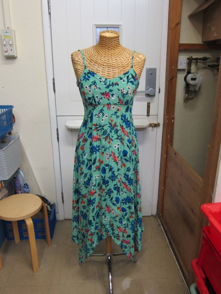 Monsoon Floral Strappy Dress Multi Size: 8