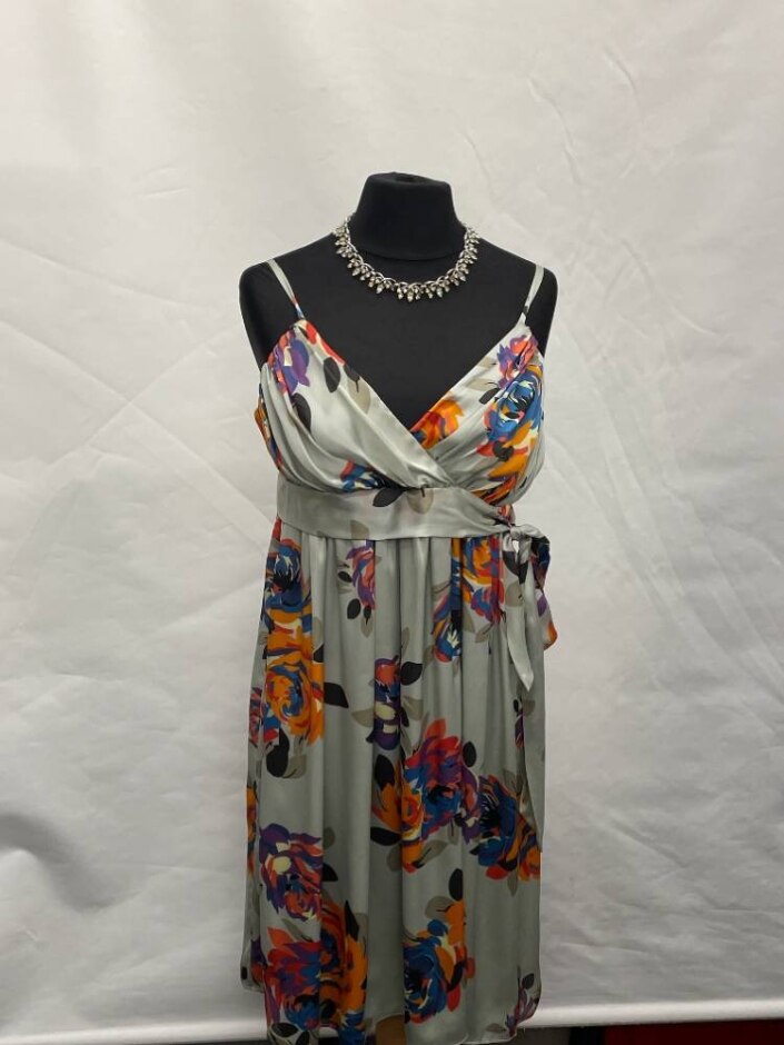 Bnwt Linea Dress Multicoloured Size: 12