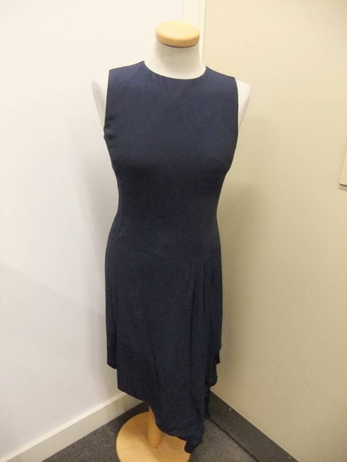 Next Sleeveless Dress Navy Size: 8