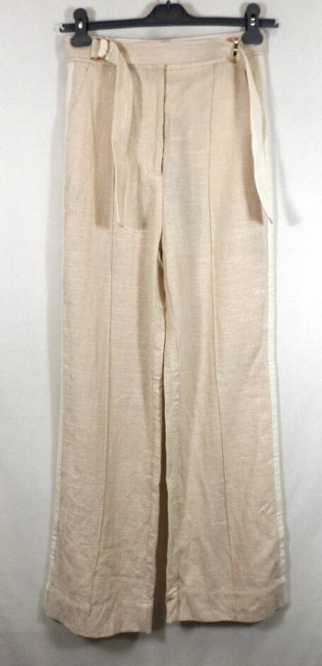 New - Acler Straight Trouser Light Pink Size: 12