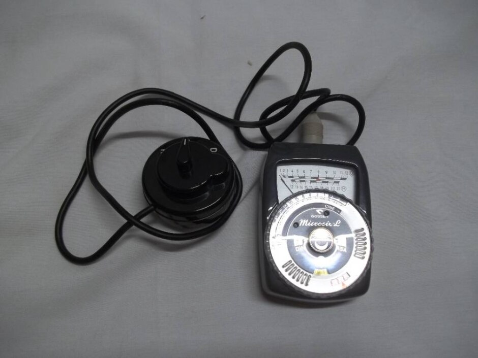 Gossen Microsix-l Light Exposure Meter For Leitz Microscope