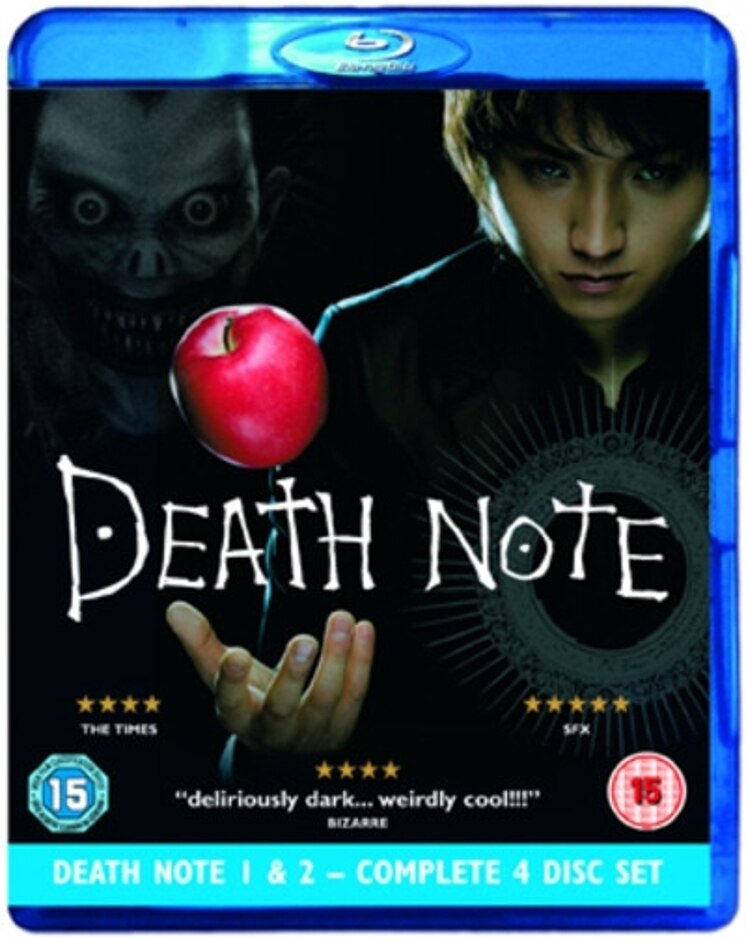 Death Note 1 And 2 - Complete 4 Blu-ray Disc Set