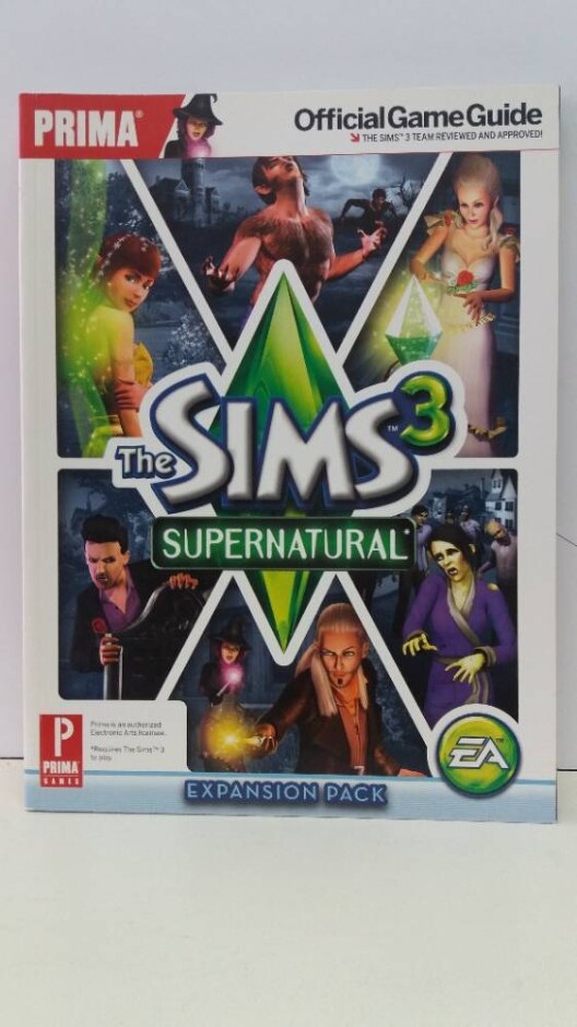 The Sims 3 Supernatural Official Game Guide (+ Pc/mac Dvd Listed Under Video Games)
