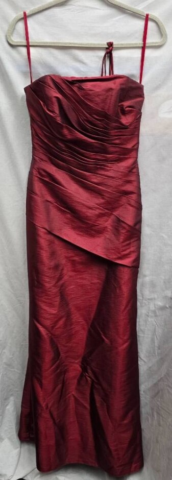 Truebride Size 10 Dark Red Dress