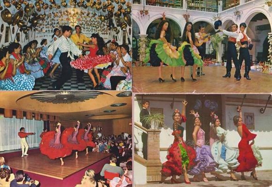 Spain Dancing Flamenco - 12 Postcards