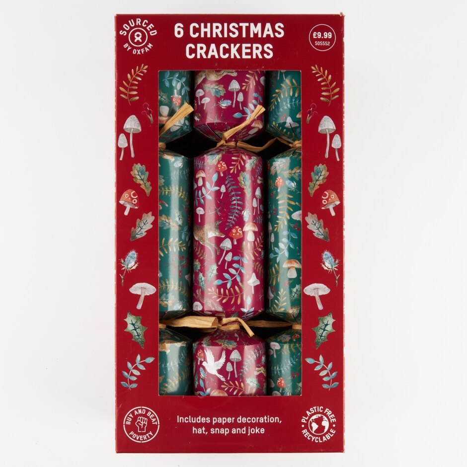 Woodland Christmas Crackers | Oxfam Shop