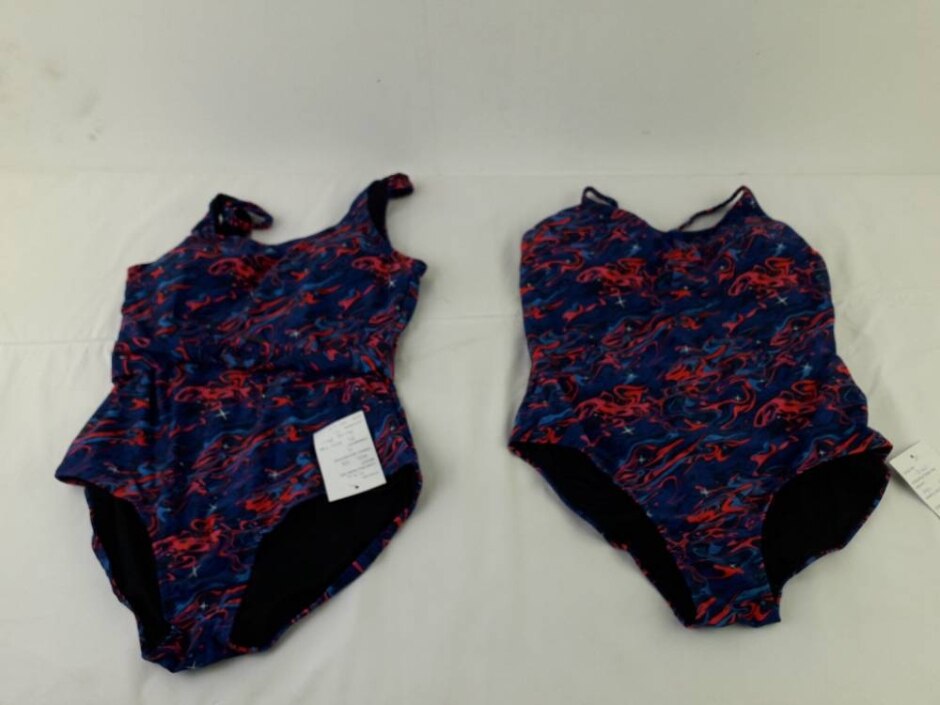 Tu Samples Women's Swimsuit Bundle X 2 Blue Cosmo Size: 16