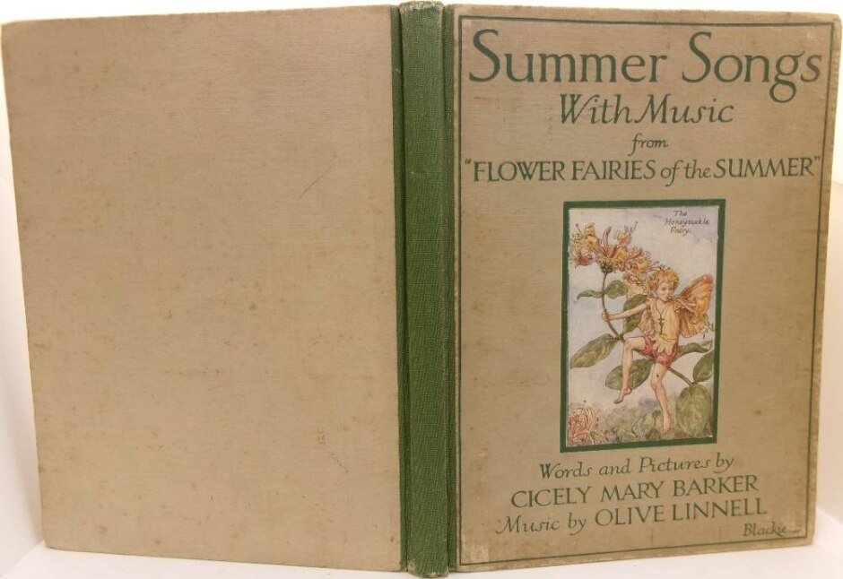 Summer Songs With Music From "flower Fairies Of The Summer" (c. 1920s Book)
