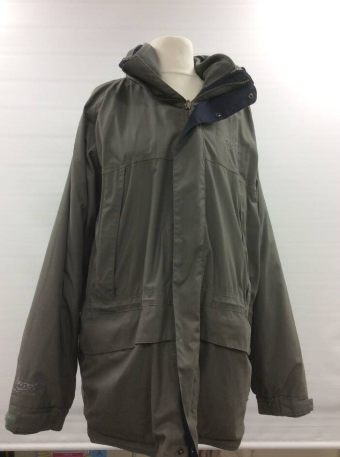 Regatta Men's Waterproof 3 In 1jacket Khaki Size: Xl