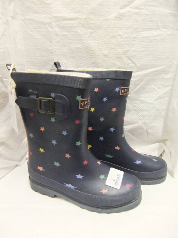 Fat Face Size 13 Wellington Boots New Navy Size: Other