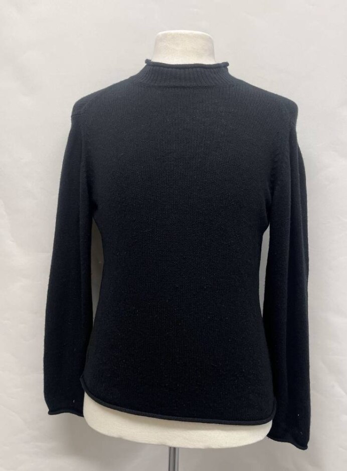 Transit Long-sleeved Knitted Jumper Black Size: 4