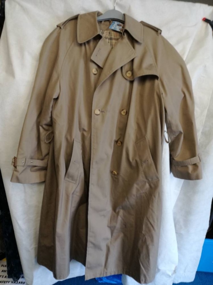 M&s Marks & Spencer Vintage Trench Coat, Beige Size: 10