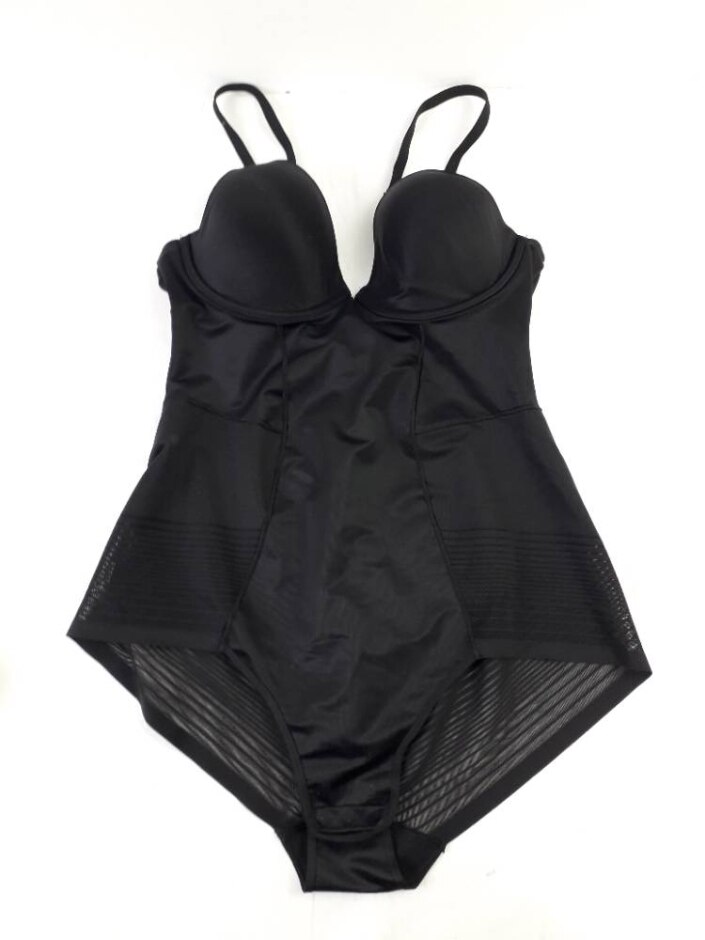 M&s  Define Firm Control Bodysuit Black Size: 32d