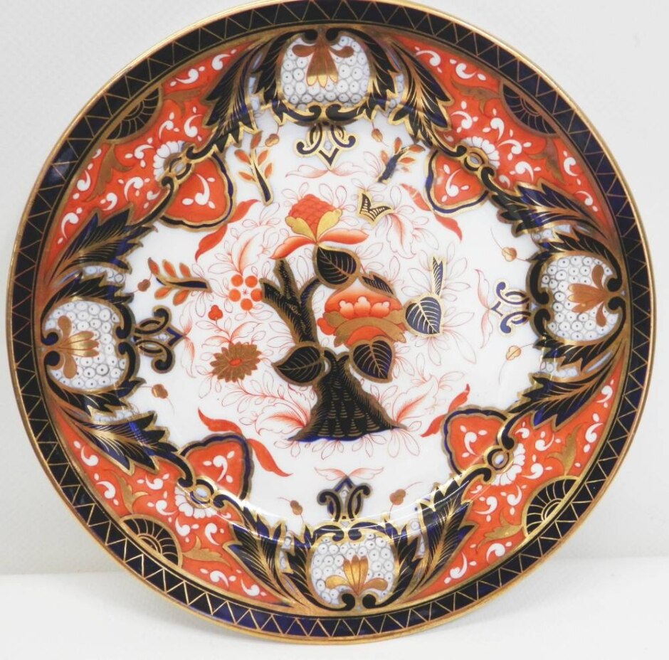Grainger Lee & Co Worcester Imari Kings Pattern Salad Plate 22cm