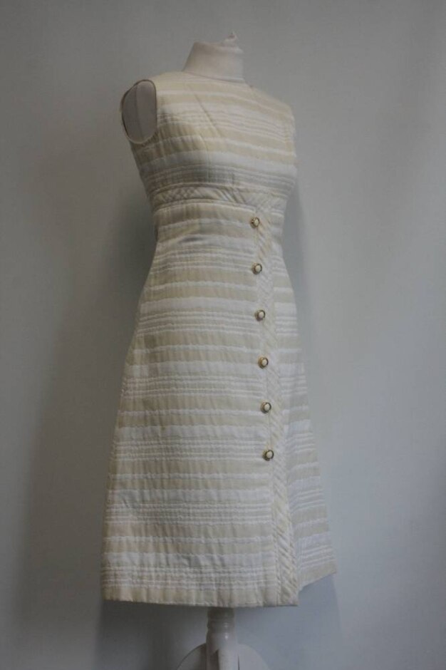 Doris Altman Ltd Vintage Dress And Coat, Multicoloured Size: 10
