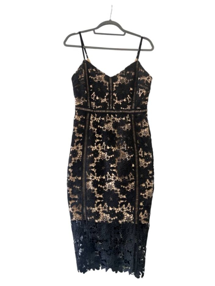 New Look Premium Dress Black Size: 10