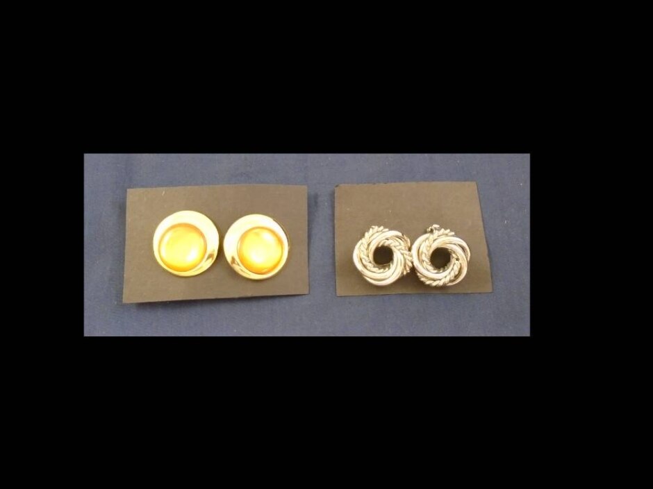 Two Pairs Of Earrings