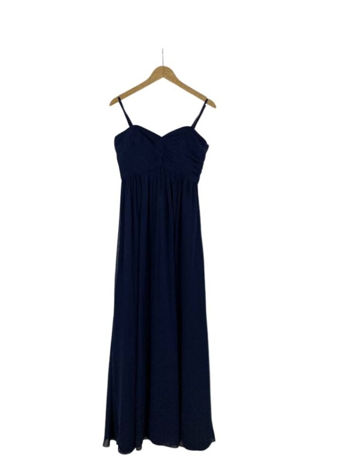 Coast Empire Line Maxi Dress Navy Size: 12