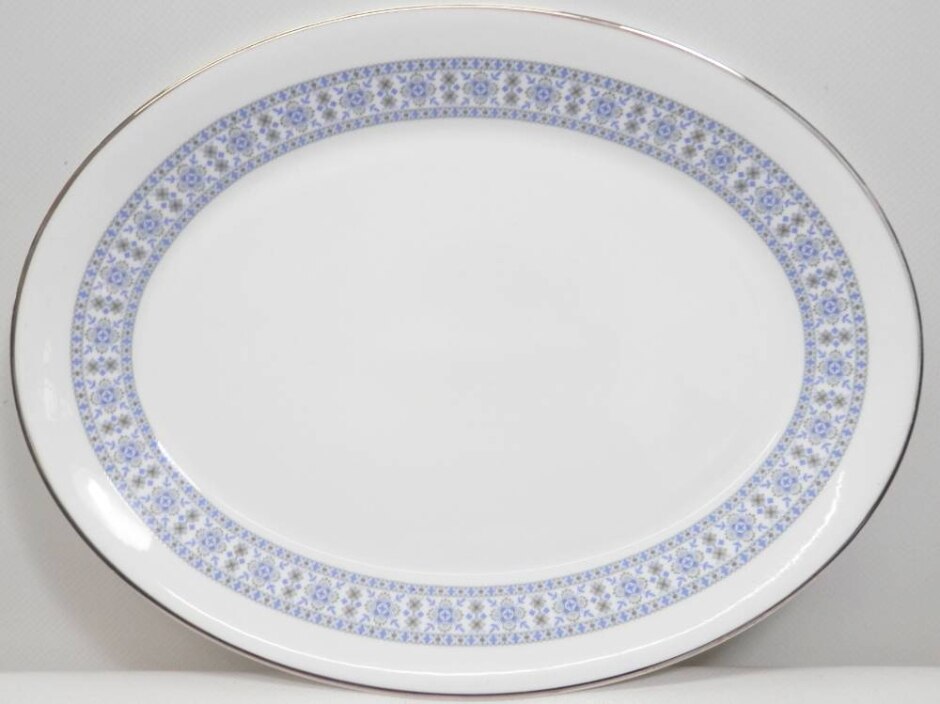 Vintage Royal Doulton H5025 Counterpoint 34cm Oval Serving Platter