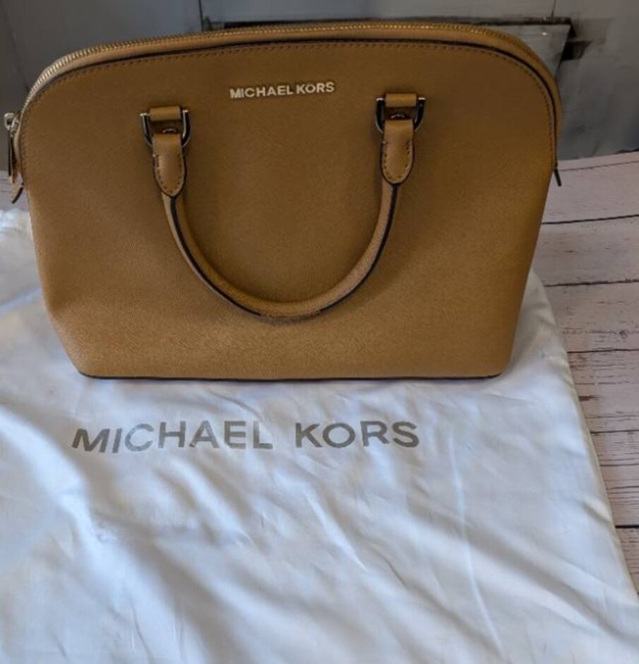Michael Kors Tan Purse | Handle Carry Satchel