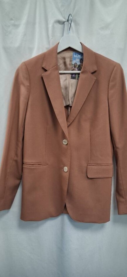 Arket Elegant Rose Blazer Blush Pink Size: 12