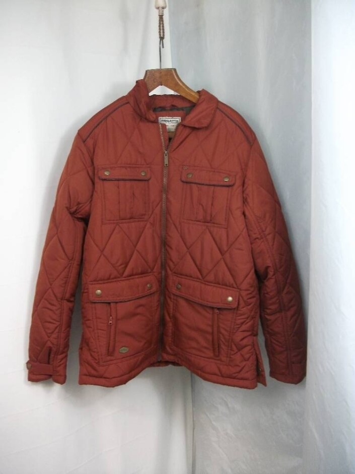 Regatta Padded Jacket Burnt Orange Size: Xl
