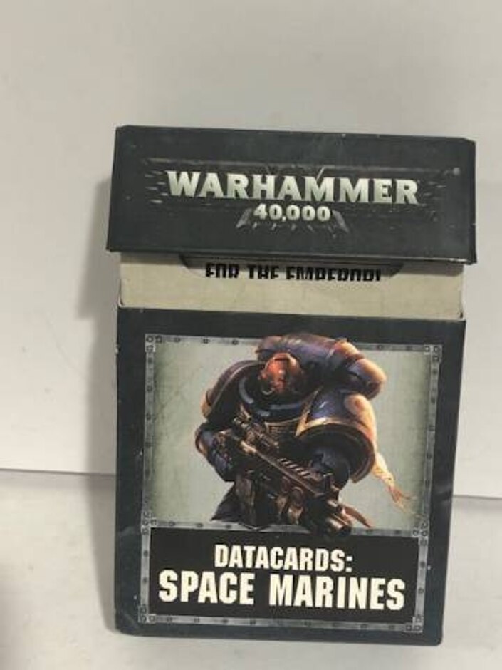Warhammer 40k Datacards: Space Marines