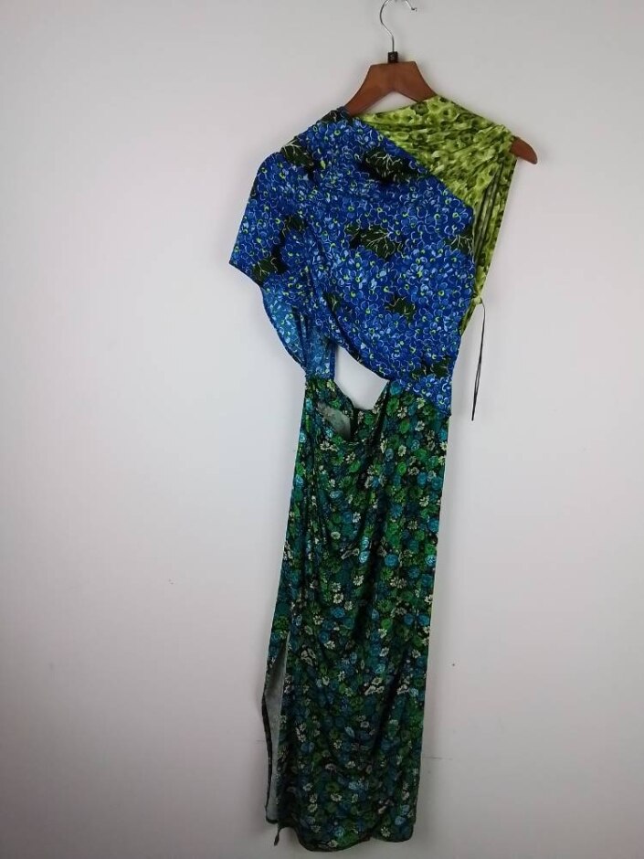 Zara Floral Maxi Dress Multi Size: S
