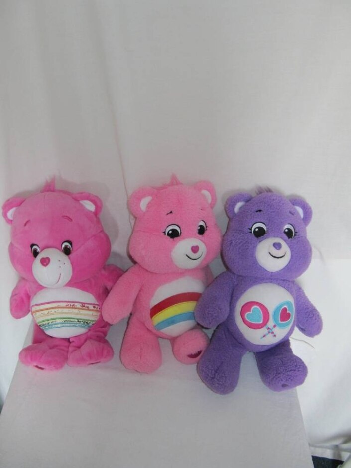 Trio Of Care Bears 14 5 Inches High By Care Bears Oxfam Shop