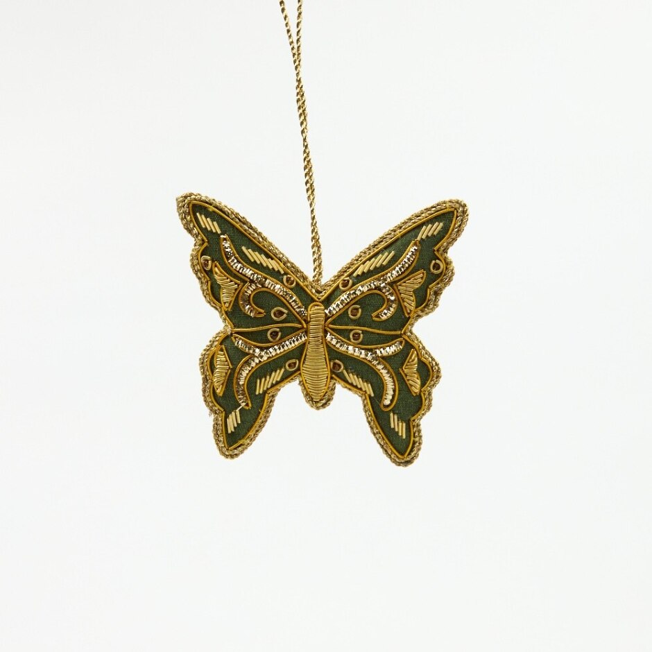 Special Butterfly Gold Work Decoration