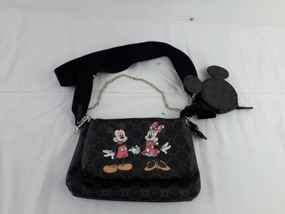 Primark Disney Mickey Mouse Cross Body Bag Brown