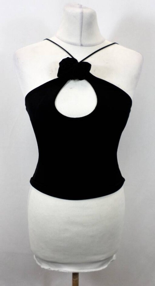 New - Meshki Cami Knitted Top Black Size: Xs