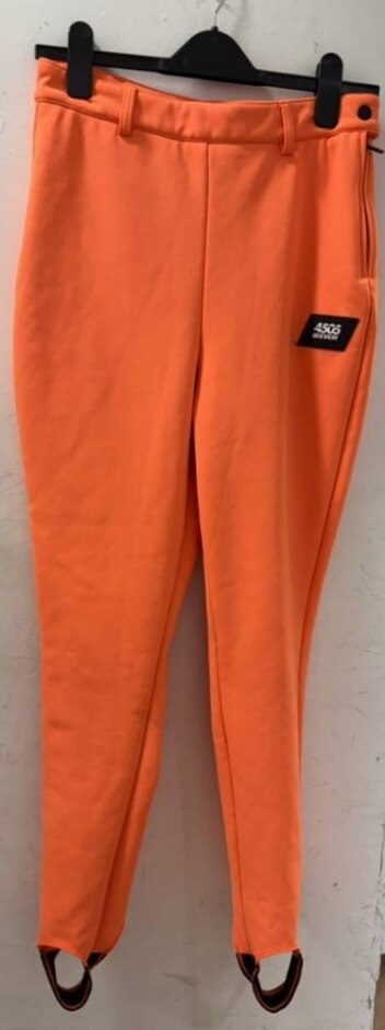 Asos Ski Trousers Orange Size: 12