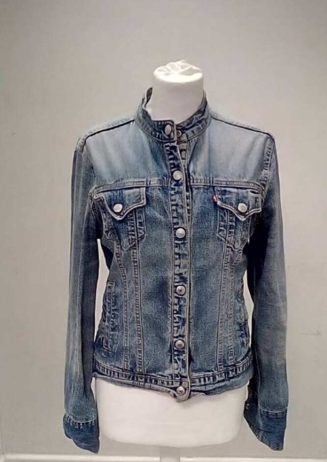 Levi's Denim Jacket Blue Size: S