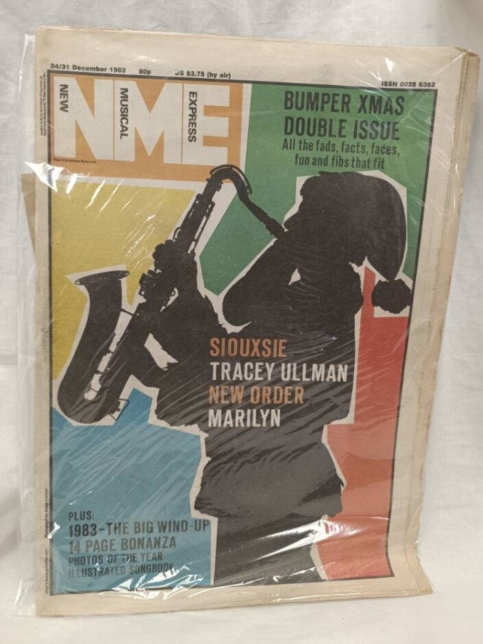 Nme 24/31 December 1983 Vintage Music Paper Siouxsie Tracey Ullman New Order Marilyn