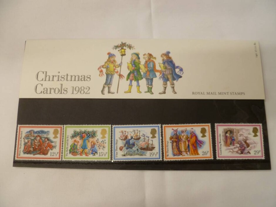 Christmas Carols 1982: Royal Mail Mint Stamps