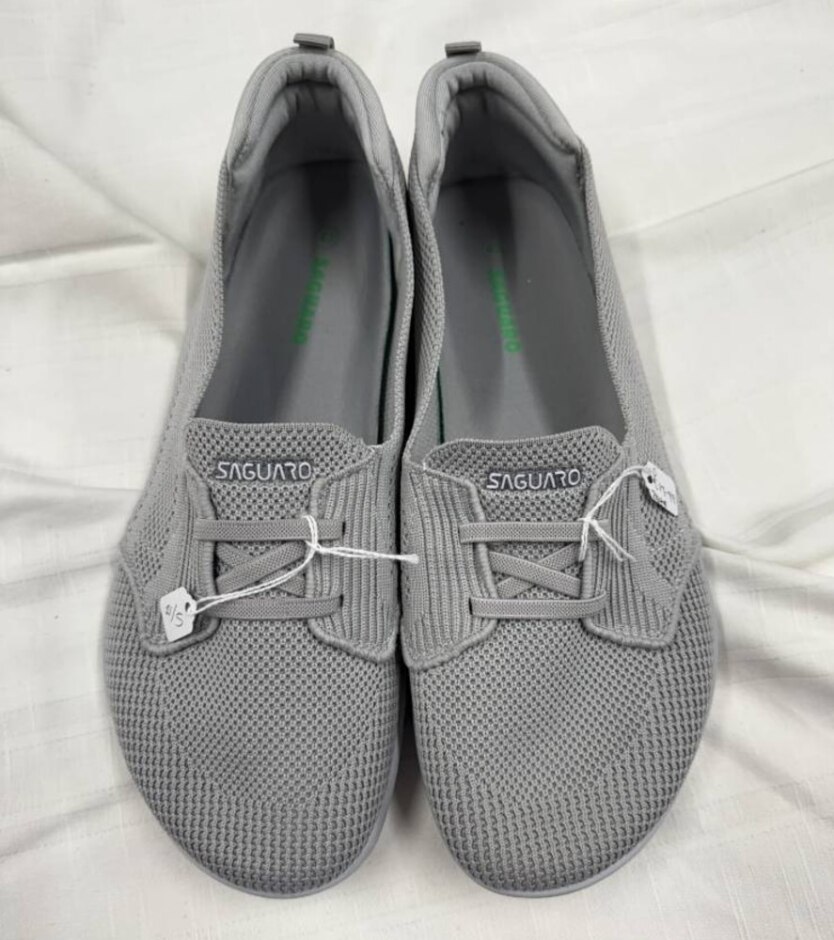 Saguaro Fern Ll Barefoot Casual Shoes, Light Grey Size 43