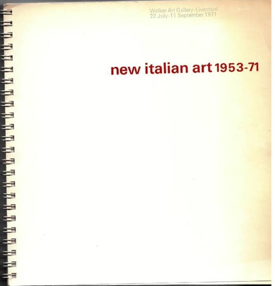 New Italian Art: 1953-71