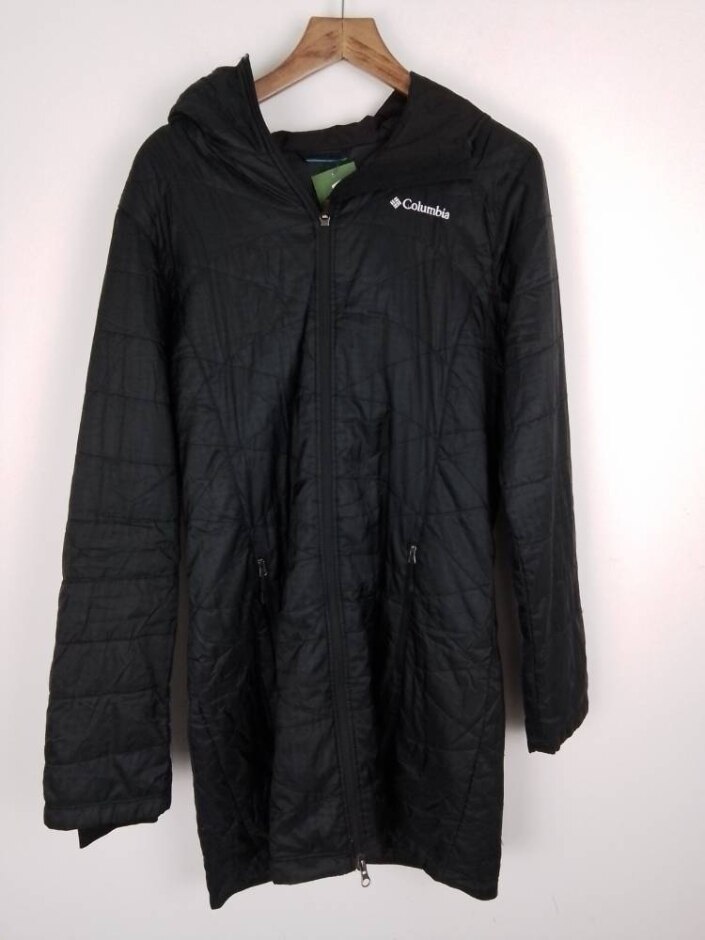 Columbia Men Coat Black Size: M