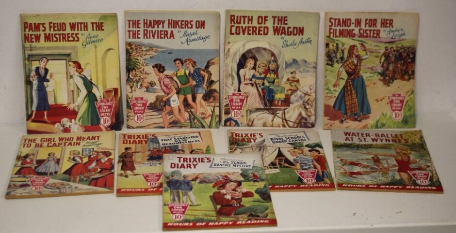 The Schoolgirl's Own Library (bundle Of 9 Editions)