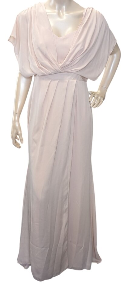 Asos  Floor Length Dress  Pale Pink Size: 14