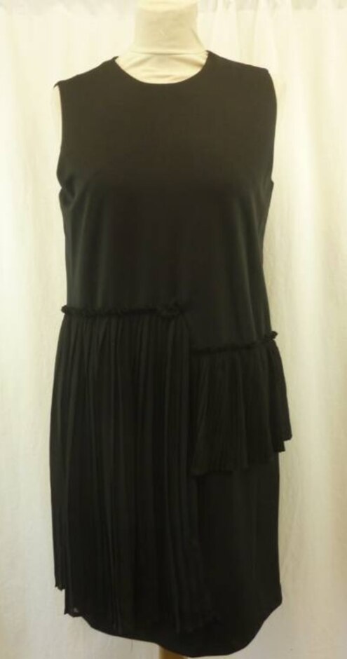 Polka Tent Dress Black Size: S