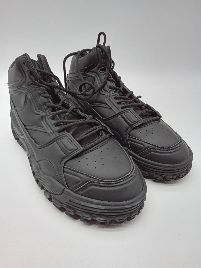 Ellesse Men's Shoes Size Eur 42 Uk 8 Black Lsr 003 High Top Trainers Rrp £133 Samples New
