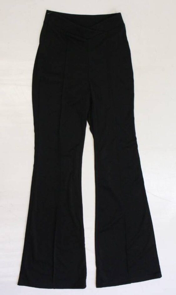 Cider Bnwt Stretchy Flare Trousers Black Size: 24
