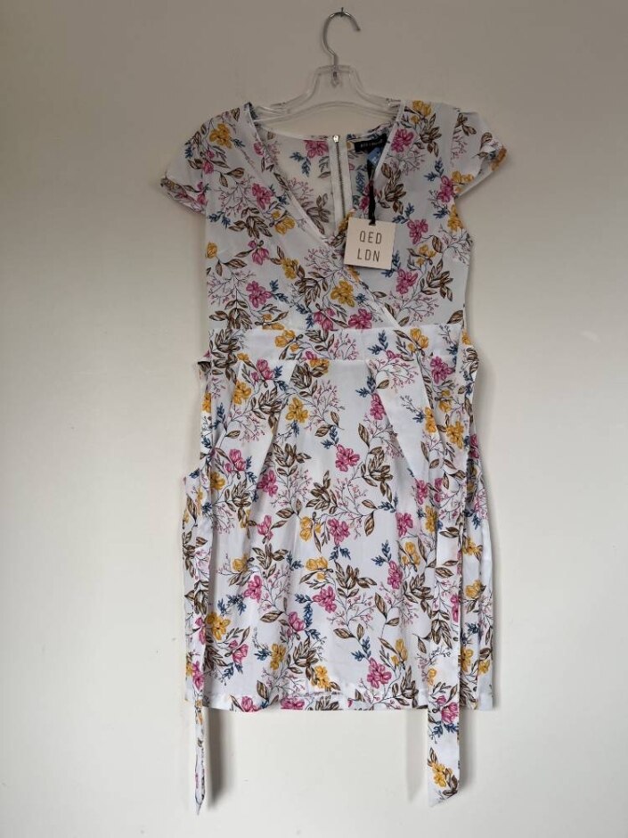 Qed London Dress (new, With Tags) White Size: 12